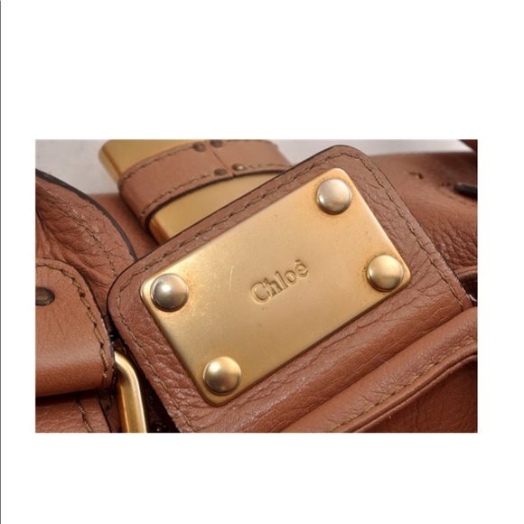 Authentic Chloe Paddington Handbag Leather Pink - Picture 8 of 11